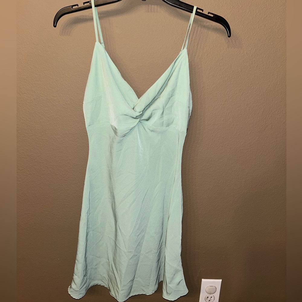 Abercrombie & Fitch Mint Green Mini Dress
